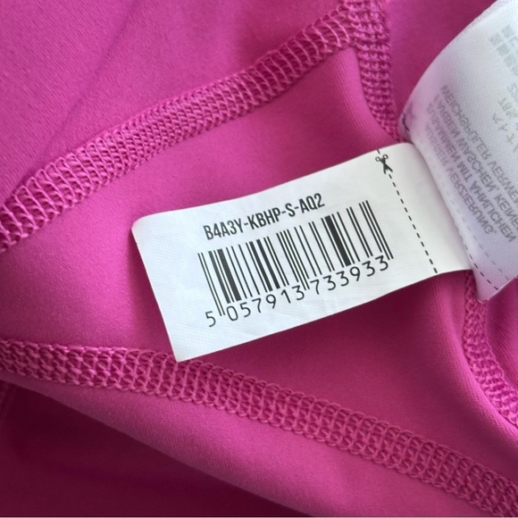 Gymshark Legacy Ruched Tight Pink Adjustable Side Workout Shorts SOLD OUT ONLINE - Picture 12 of 12